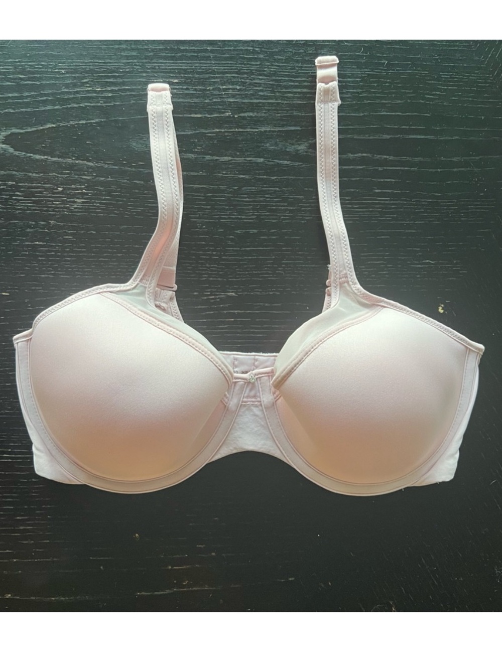 Bali light pink padded bra with adjustable straps EUC